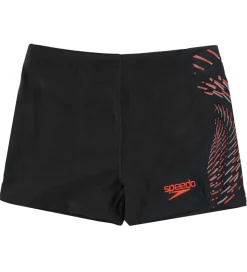 Speedo Badebukser - Hyper Boom Panel Jammer - Sort/Rød