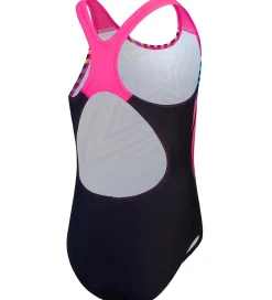 Speedo Badedragt - Girls Digital Placement Splashback - Sort/Pin
