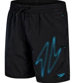 Speedo Badeshorts - Hyper Boom Logo - Sort/Blå