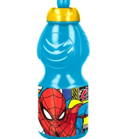 Spiderman Drikkedunk - 400 ml - Blå/Gul