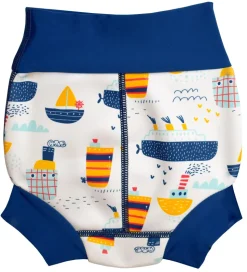 Splash About Blebadebukser - Happy Nappy Duo - Tug Boats