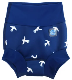 Splash About Blebadebukser - Happy Nappy New - UV50+ - White Bir