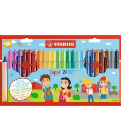 Stabilo Tuscher - Cappi - 24 stk. - Multifarvet