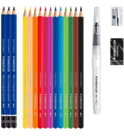 Staedtler Farveblyanter - Watercolour Set - 18 dele