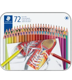 Staedtler Farveblyanter - Sekskantet - 72 stk