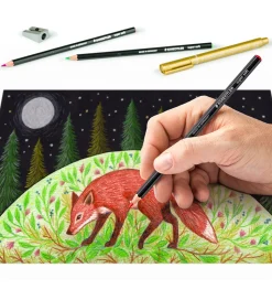 Staedtler Farvesæt - Sort/Hvid - 17 dele