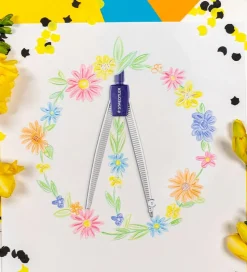 Staedtler Passer - Æske m. Lineal