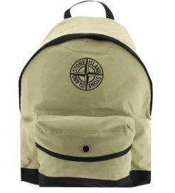 Stone Island Rygsæk - Grøn/Sort m. Logo