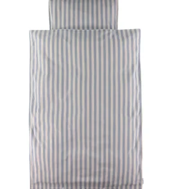 Studio Feder Sengetøj - Baby - Pale Blue Stripe