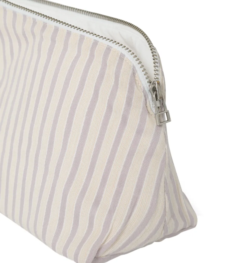 Studio Feder Toilettaske - Celia Mini - Cotton - Boudoir Stripe