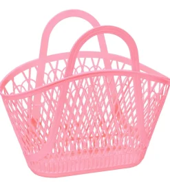 Sun Jellies Kurv - 46x39x20 cm - Betty - Bubblegum Pink