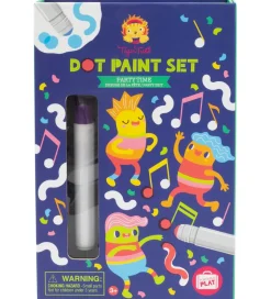 Tiger Tribe Farvesæt - Dot Paint Set - Party Time