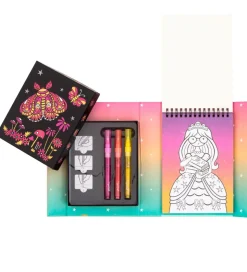 Tiger Tribe Farvesæt - Glitter - Night Garden