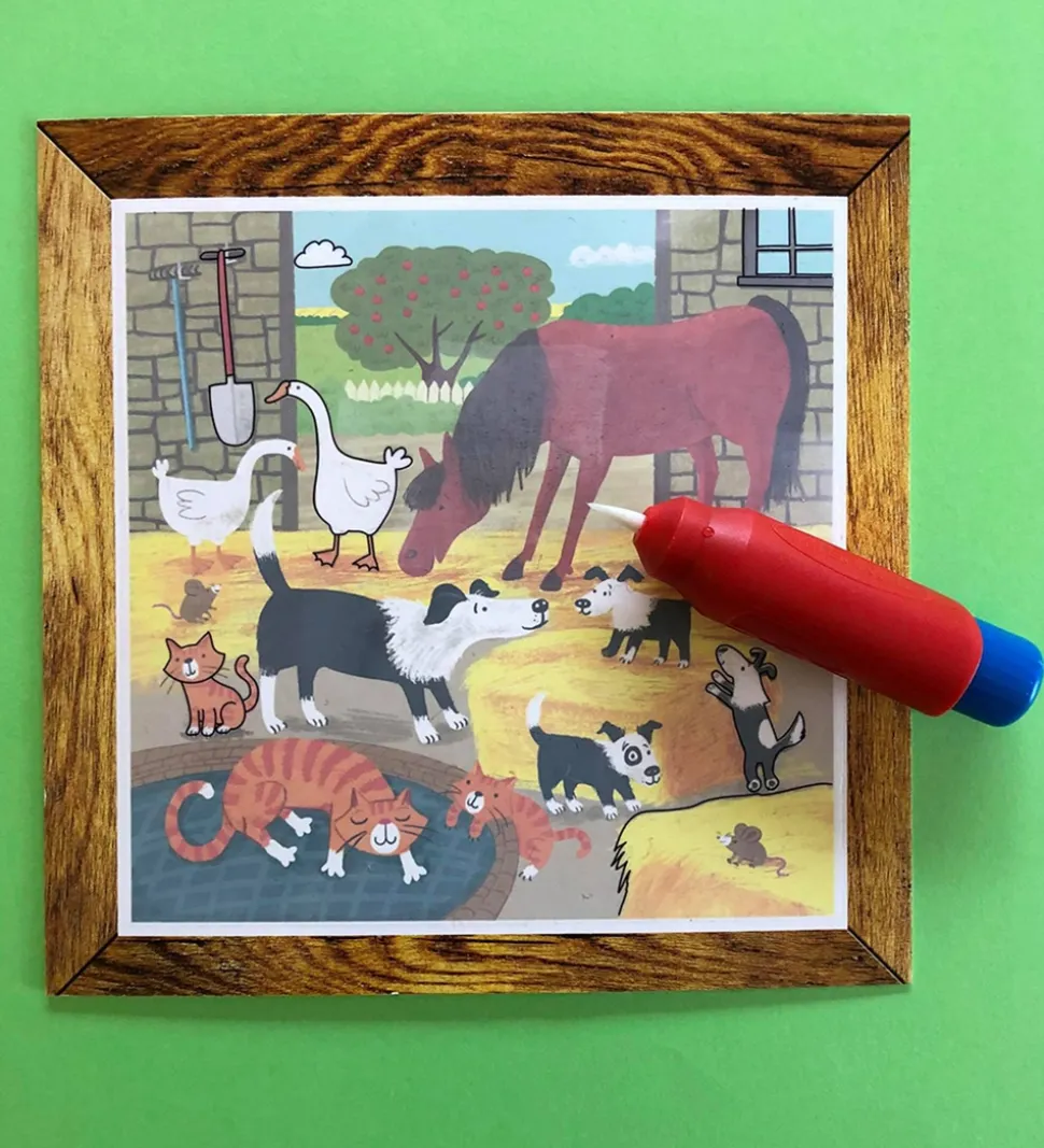 Tiger Tribe Farvesæt - Magic Painting World - Farm