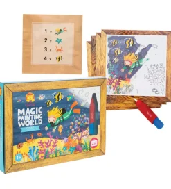 Tiger Tribe Farvesæt - Magic Painting World - Ocean