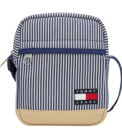 Tommy Hilfiger Skuldertaske - Ess Daily Stripe - Hickory Stripe
