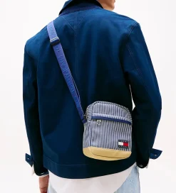 Tommy Hilfiger Skuldertaske - Ess Daily Stripe - Hickory Stripe