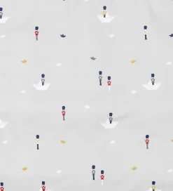 Vanilla Copenhagen Sengetøj - Baby - Tin Stick Man - Cozy Grey