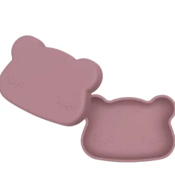 We Might Be Tiny Snackboks - Bjørn - Silikone - Dusty Rose