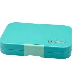 Yumbox Madkasse m. 4 Rum - Bento Tapas - Antibes Blue - Rainbow