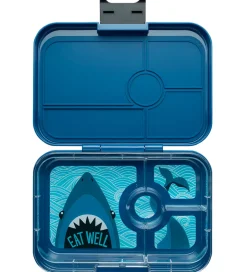 Yumbox Madkasse m. 4 Rum - Bento Tapas - Monte Carlo Blue/Shark