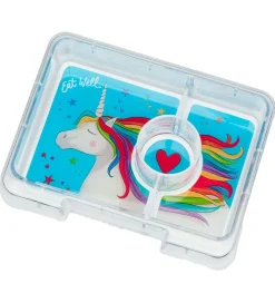 Yumbox Madkasse m. 3 Rum - Bento Snack - Malibu Purple/Magical U