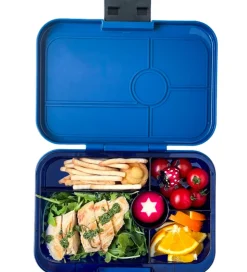 Yumbox Madkasse m. 5 Rum - Bento Tapas - Monte Carlo Blue/Jungle