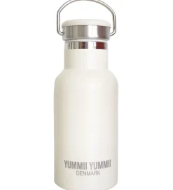 Yummii Yummii Termoflaske - 350ml - Rustfri Stål - Pearl White