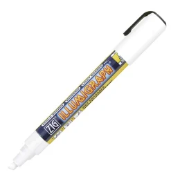 Zig Tusch - Illumigraph - 6 mm - Hvid