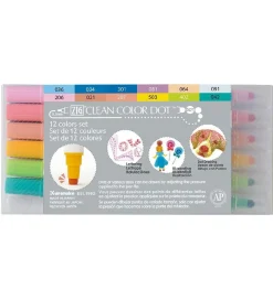 Zig Tuscher - Clean Color DOT - 12 stk